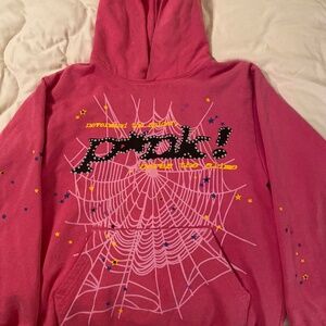 Sp5der P*nk Hoodie 'Pink'